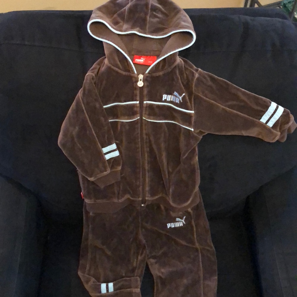 Velour Puma 2 piece Tracksuit